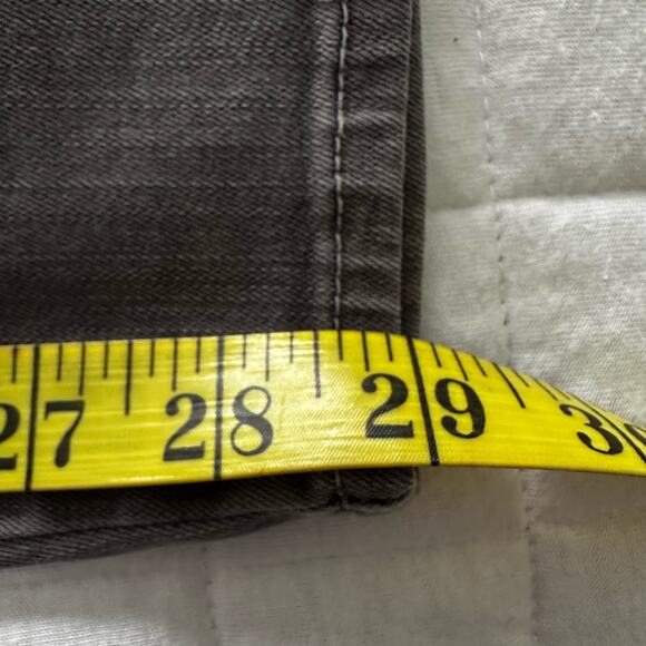 LAGENCE Jeans Womens Gray Chantal Low Rise Skinny Stretch Ankle 26 - Picture 10 of 12